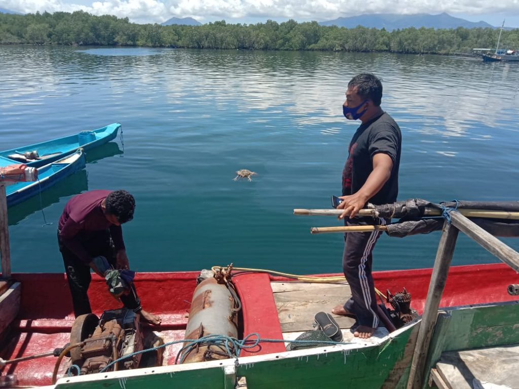 Gunakan Bom Ikan, Lima Nelayan Maumere Diamankan Polisi