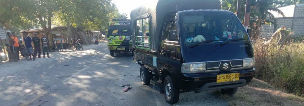 Lakalantas di Kupang, Casis Bintara Polri Tewas di Tempat