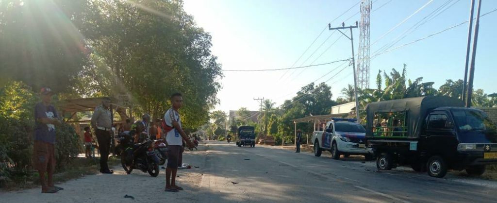 Lakalantas di Kupang, Casis Bintara Polri Tewas di Tempat