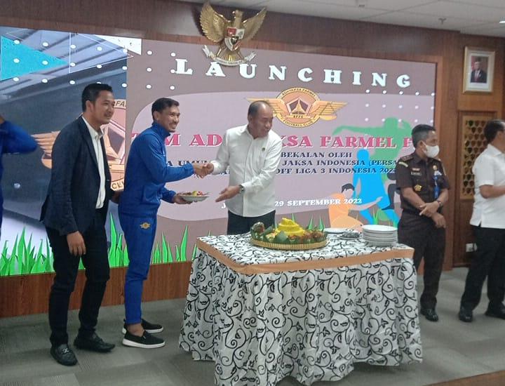 Launching Adhyaksa Farmel FC di Kejagung RI, Putra NTT jadi Pelatih