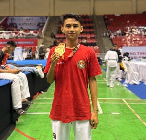 Sultan Baranuri Harumkan NTT di PON Kapolri Cup VI 2025, Sabet Emas di Kyorugi Junior
