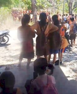 Bhabinkamtibmas Naikolan Bergerak Cepat Bubarkan Perkelahian Pelajar SMP di Lahan Pemprov NTT