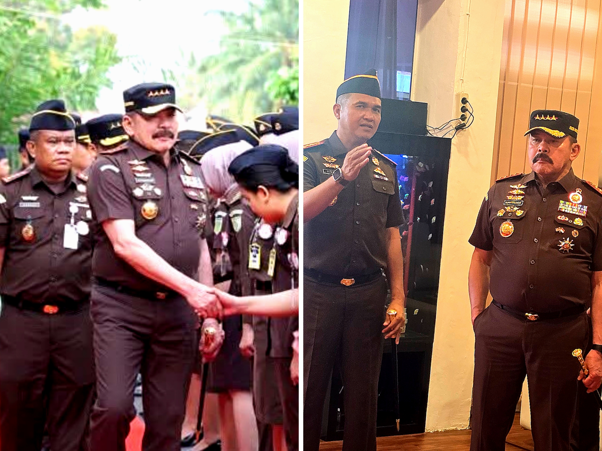Dua Mantan Asisten Kejati NTT Sambut Langsung Jaksa Agung di Sumatera Utara
