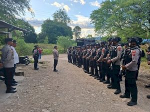 Kapolres Kupang Turun Tangan Redam Konflik Fatuleu, Buka Dialog Damai hingga Kerahkan 100 Personel