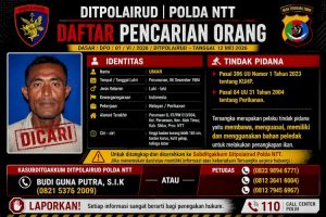 Buron Sejak Januari, DPO Bom Ikan Dibekuk di Lembata